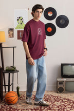 Oversized Graphic T-Shirt - D123