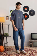 Oversized Graphic T-Shirt - D116