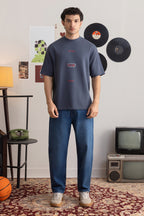 Oversized Graphic T-Shirt - D116