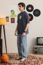 Oversized Graphic T-Shirt - D115