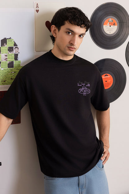 Oversized Graphic T-Shirt - D109