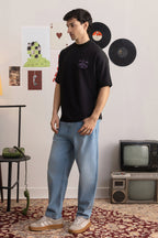 Oversized Graphic T-Shirt - D109