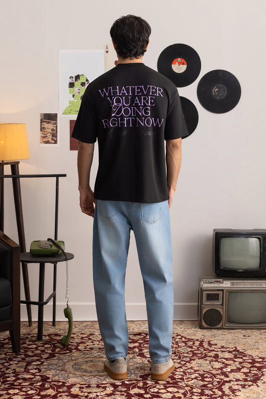 Oversized Graphic T-Shirt - D109