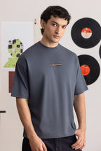 Oversized Graphic T-Shirt - D099