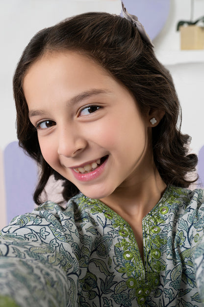 Embroidered Kurta - 1695