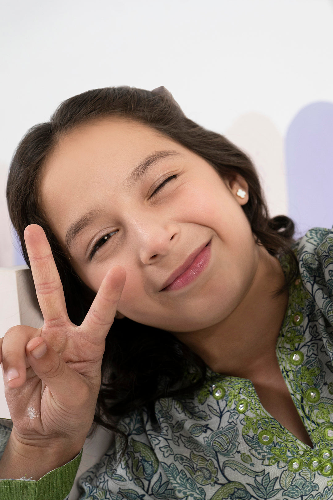 Embroidered Kurta - 1695