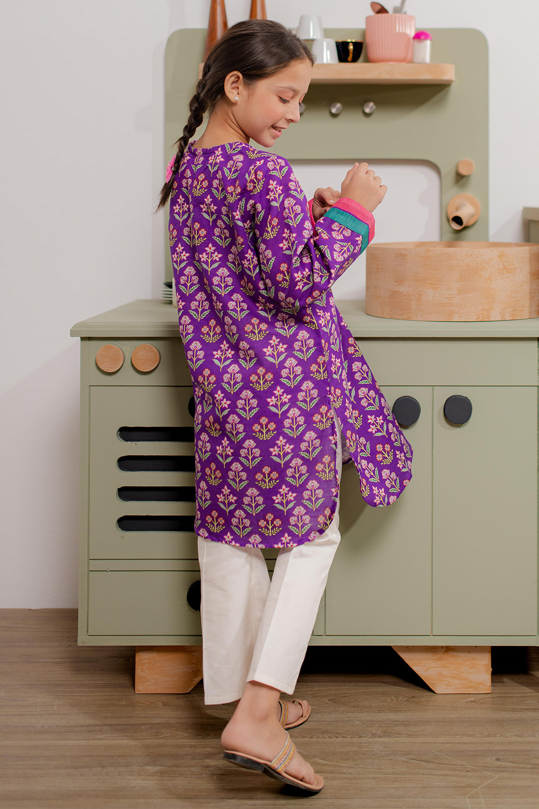 ワンピース Pakistan National luxury purple kurta Pakistan National luxury purple kurta