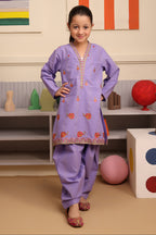Embroidered Kurta Trouser - 2662