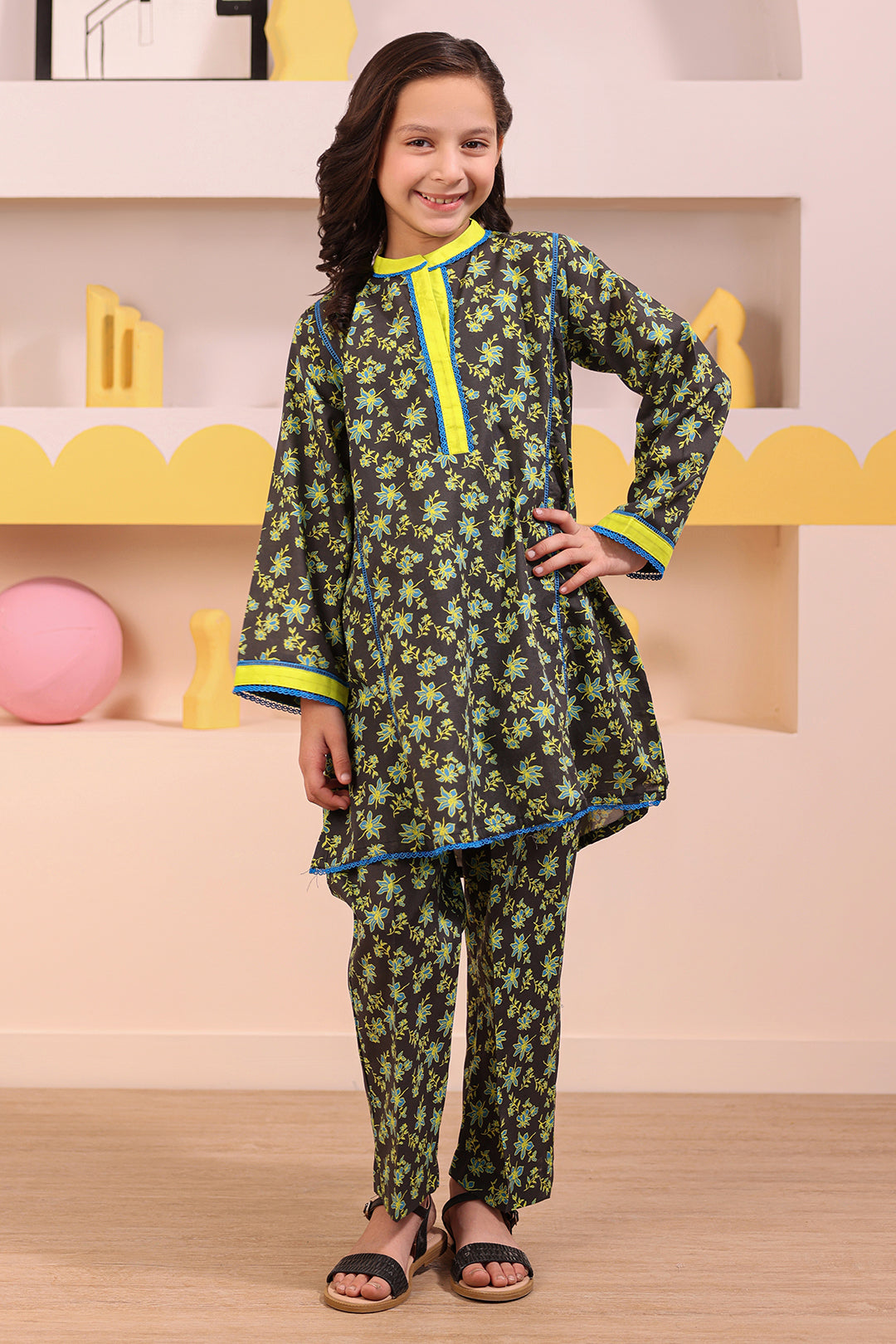 Kurta Trouser - 2678
