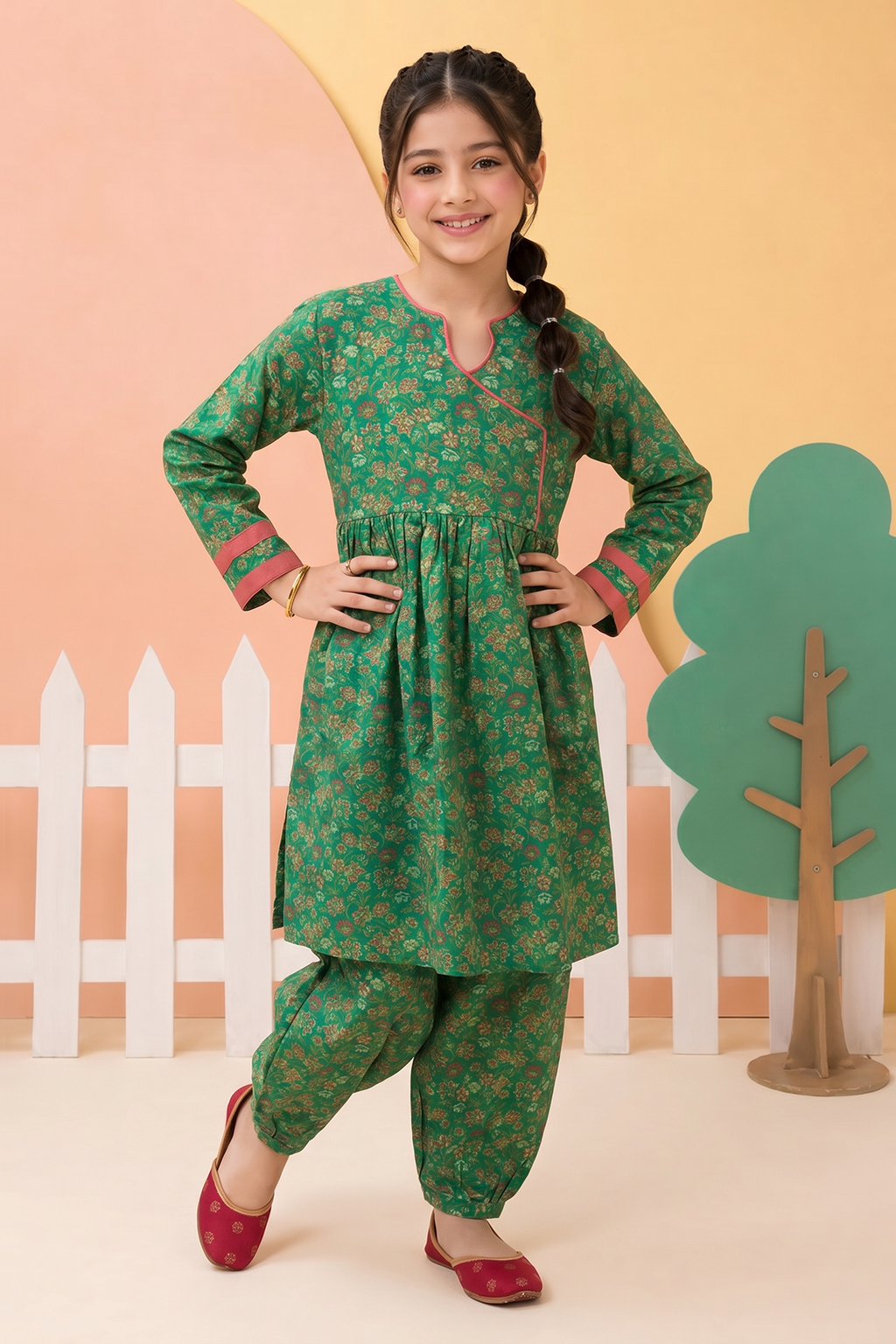 Kurta Trouser - 2689
