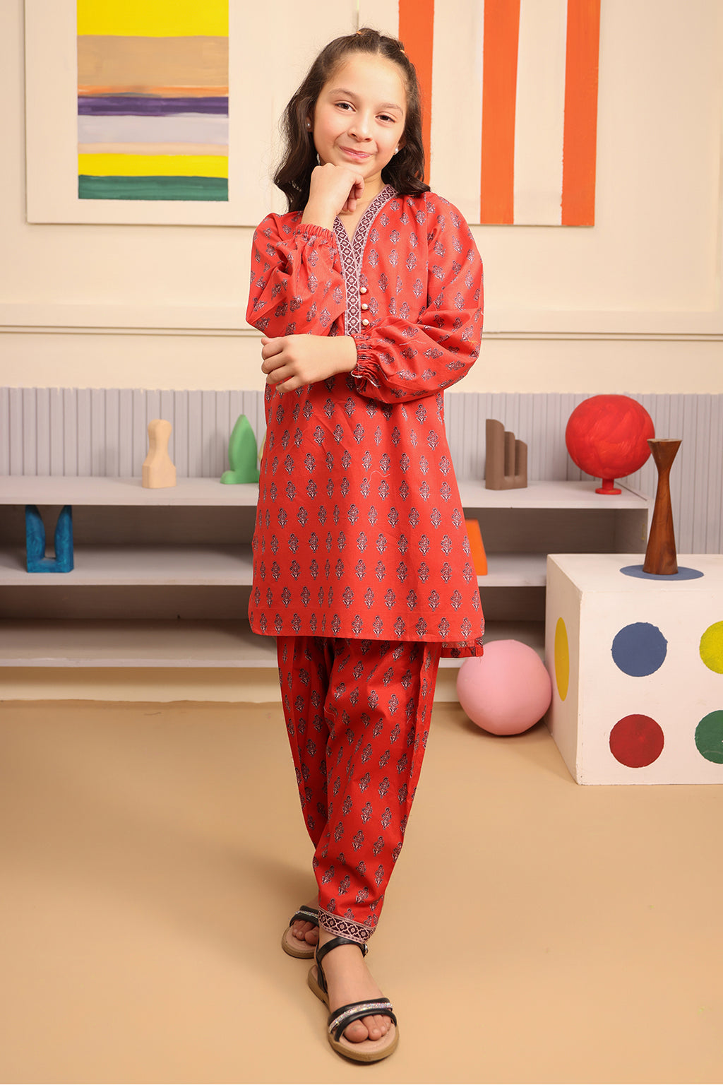 Kurta Trouser - 2813