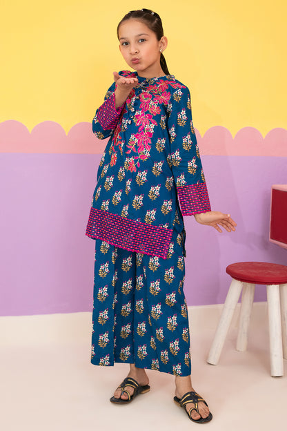 Embroidered Kurta Dupatta Trouser - 3672
