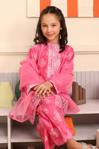 Embroidered Kurta Dupatta Trouser - 3684