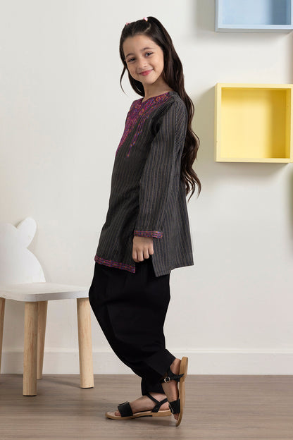 Embroidered Kurta Trouser - 2406