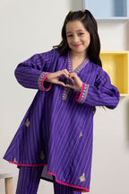 Embroidered Kurta Trouser - 2407