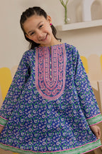 Embroidered Kurta Dupatta Trouser - 3411