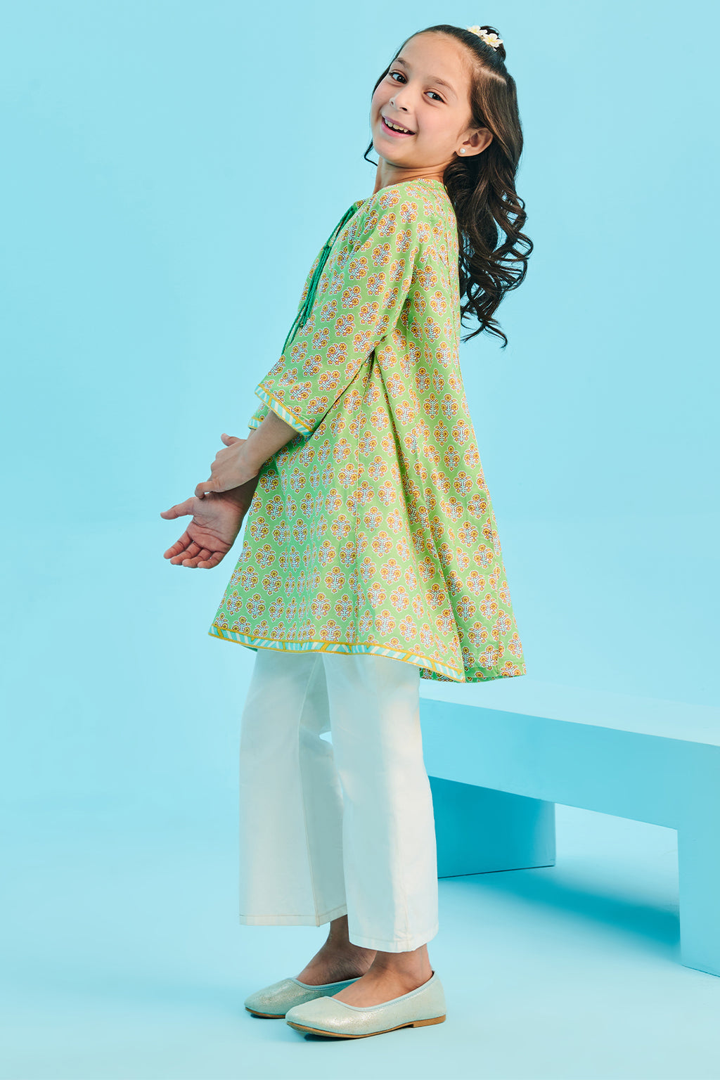 Embroidered Kurta - 1401