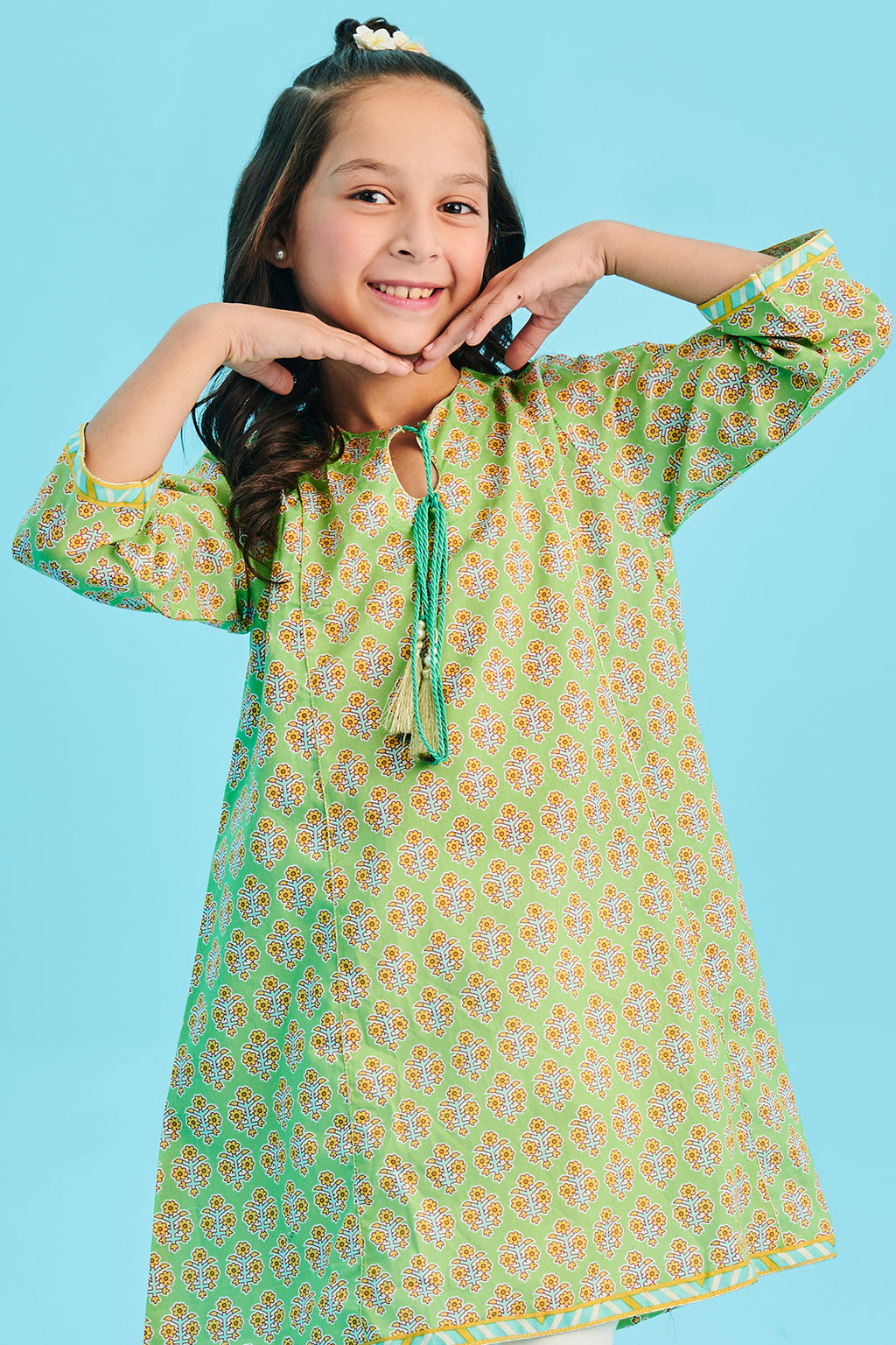 Embroidered Kurta - 1401