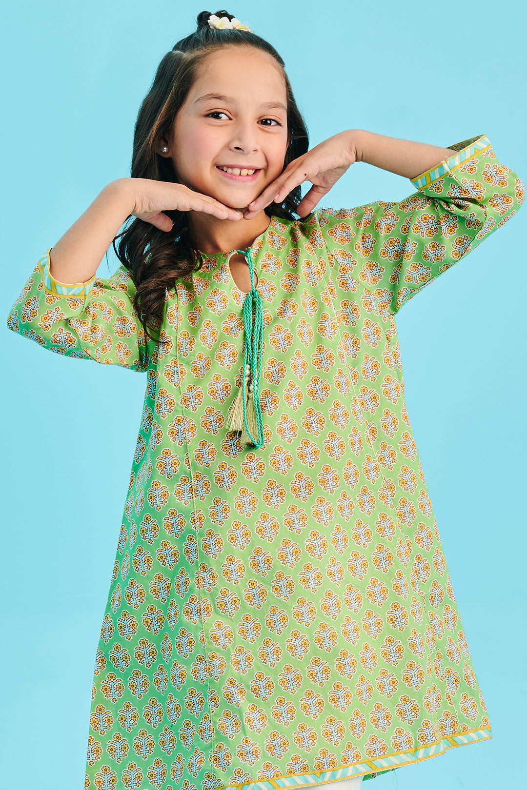 Embroidered Kurta - 1401