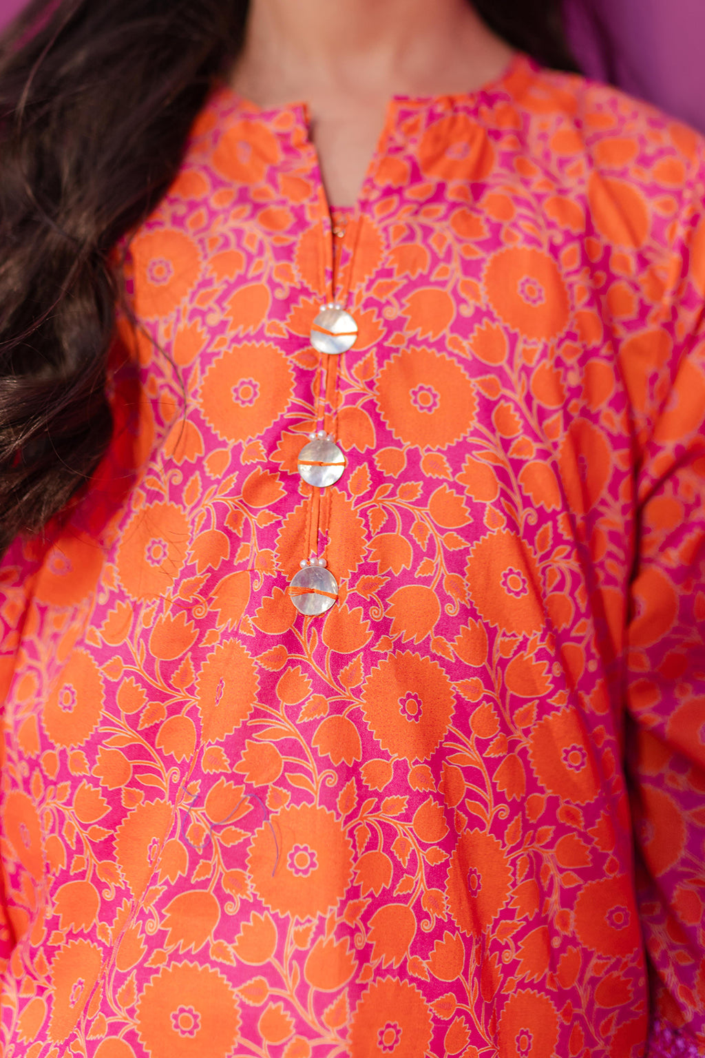 Embroidered Kurta - 1404