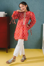 Embroidered Kurta - 1611