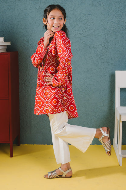 Embroidered Kurta - 1611