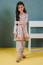 Embroidered Kurta Trouser - 2430
