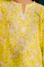 Embroidered Kurta Trouser - 2431
