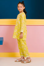 Embroidered Kurta Trouser - 2431