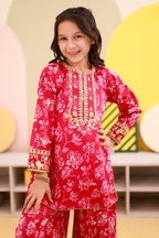 Embroidered Kurta Trouser - 2468