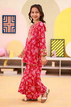 Embroidered Kurta Trouser - 2468
