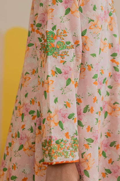 Embroidered Kurta Trouser - 2470