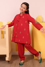 Embroidered Kurta Trouser - 2635