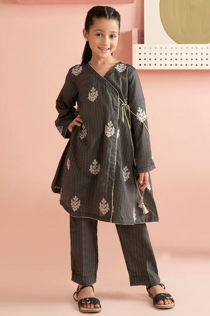 Embroidered Kurta Trouser - 2121