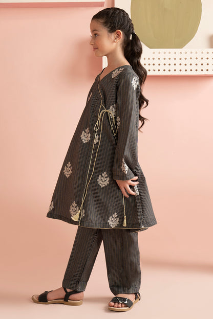 Embroidered Kurta Trouser - 2121