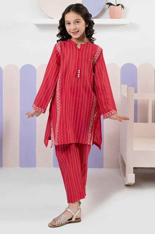 Embroidered Kurta Trouser - 2127
