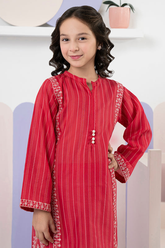 Embroidered Kurta Trouser - 2127