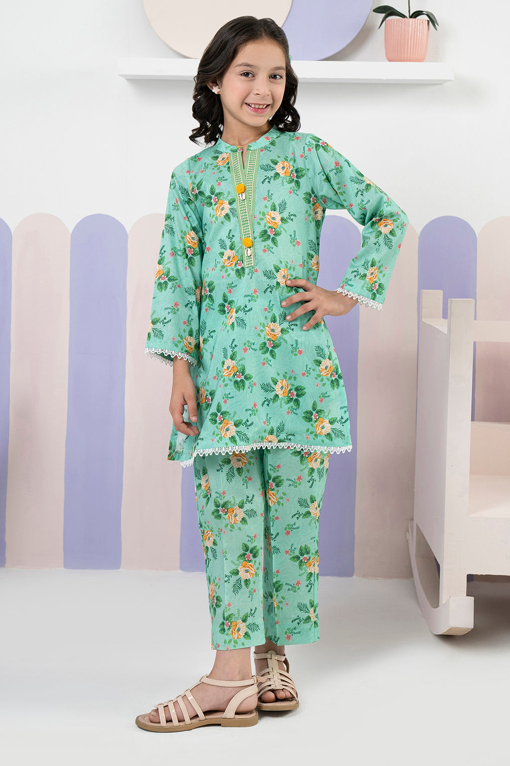 Kurta Trouser - 2181