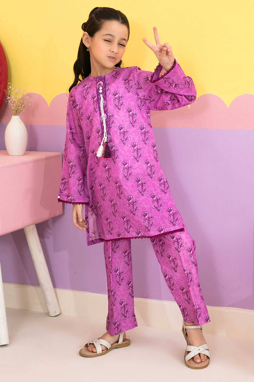 Kurta Trouser - 2183