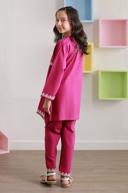 Embroidered Kurta Trouser - 2188