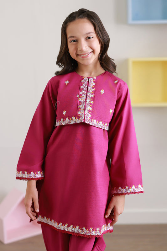 Embroidered Kurta Trouser - 2188