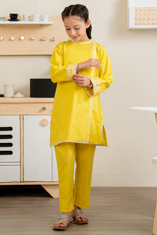 Embroidered Kurta Trouser - 2189