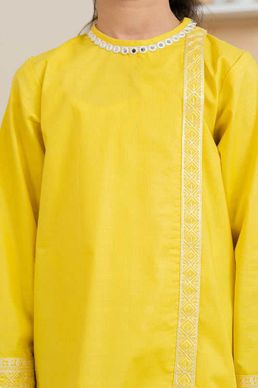 Embroidered Kurta Trouser - 2189