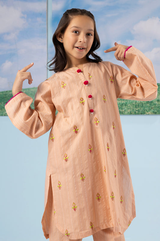 Embroidered Kurta Trouser - 2191