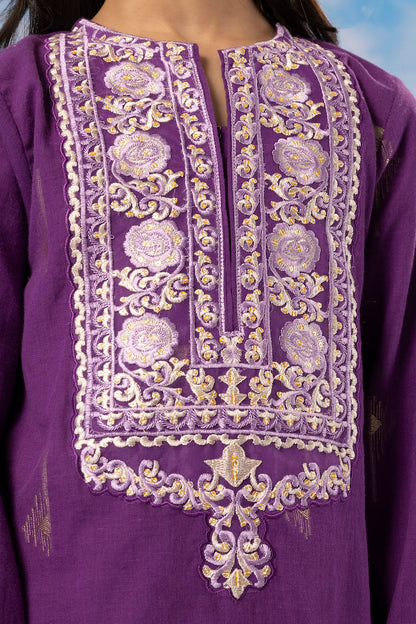 Embroidered Kurta Trouser - 2201