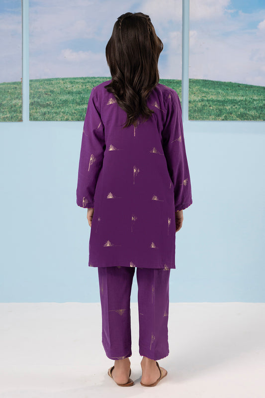 Embroidered Kurta Trouser - 2201