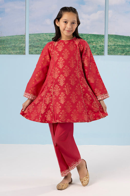 Embroidered Kurta Trouser - 2202