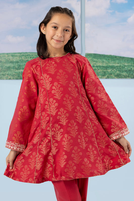 Embroidered Kurta Trouser - 2202