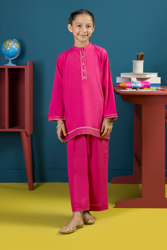 Embroidered Kurta Trouser - 2204