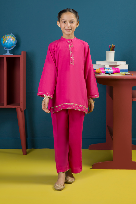 Embroidered Kurta Trouser - 2204
